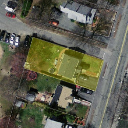 177 Cherry St, Newton MA 02465-1241 aerial view