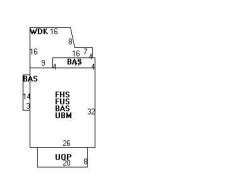 64 Adella Ave, Newton MA 02465-1922 floor plan
