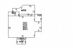 329 Waban Ave, Newton MA 02468-1349 floor plan