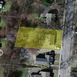 76 Garland Rd, Newton MA 02459-1710 aerial view