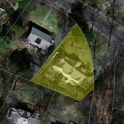 35 Fenwick Rd, Newton MA  02468-2214 aerial view