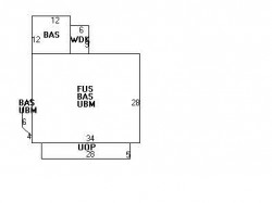 88 Crescent St, Newton MA 02466-2510 floor plan
