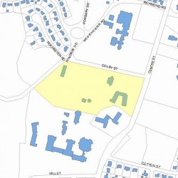 825 Centre St, Newton MA 02458-2527 plot plan