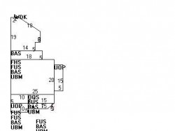 46 Clarendon St, Newton MA  02460-2021 floor plan