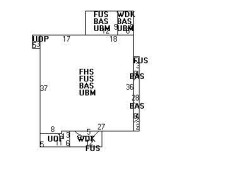5 Bellingham St, Newton MA 02461-1001 floor plan
