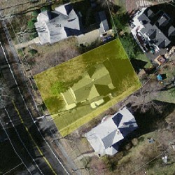 210 Langley Rd, Newton MA 02459-2325 aerial view