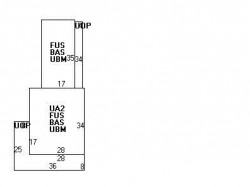 14 Bowdoin St, Newton MA  02461-1414 floor plan