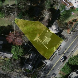 155 Grant Ave, Newton MA 02459-2011 aerial view