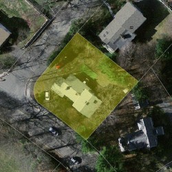 476 Dedham St, Newton MA 02459-2931 aerial view