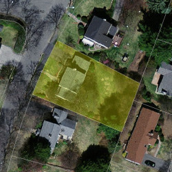 50 Gould Rd, Newton MA 02468-2141 aerial view