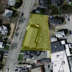 150 Lowell Ave, Newton MA 02460-1505 aerial view