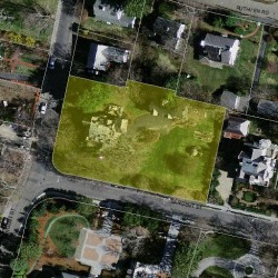 47 Sargent St, Newton MA 02458-2317 aerial view