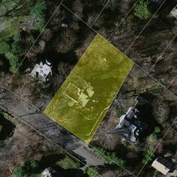 65 Bellevue St, Newton MA 02458-1918 aerial view