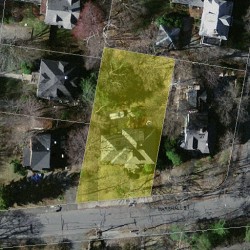 35 Marshall St, Newton MA  02459-1655 aerial view