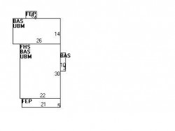 361 Cherry St, Newton MA 02465-1831 floor plan