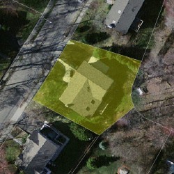 16 Sharpe Rd, Newton MA 02459-3053 aerial view
