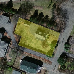 127 Rand Ter, Newton MA  02466-2413 aerial view