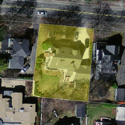 934 Beacon St, Newton MA 02459-1724 aerial view