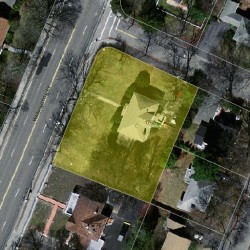 1766 Washington St, Newton MA 02466-2807 aerial view