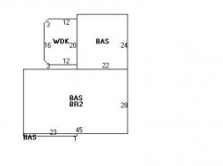 25 Elmhurst Rd, Newton MA  02458-2206 floor plan