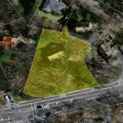 515 Beacon St, Newton MA 02459 aerial view