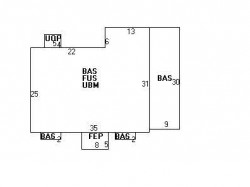 18 Hamlin Rd, Newton MA 02459-1002 floor plan