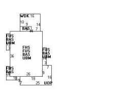 1099 Walnut St, Newton MA 02461-1259 floor plan