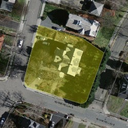 57 Hunnewell Ave, Newton MA 02458-2236 aerial view