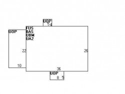 321 Crafts St, Newton MA  02460-1201 floor plan