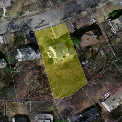 52 Alexander Rd, Newton MA  02461-1831 aerial view