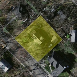 135 Ridge Ave, Newton MA 02459-2506 aerial view