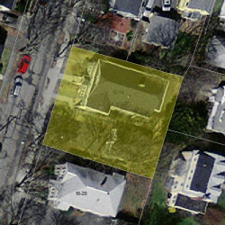 14 Bridges Ave, Newton MA  02460-2017 aerial view