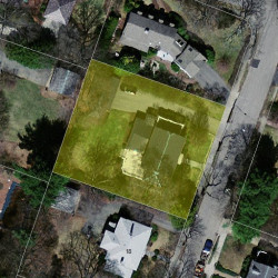 26 Dorset Rd, Newton MA 02468-1406 aerial view