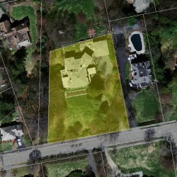301 Otis St, Newton MA  02465-2531 aerial view