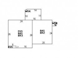 30 Roland St, Newton MA  02461-1920 floor plan