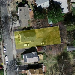 10 Owatonna St, Newton MA 02466-1411 aerial view