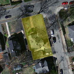 54 Otis St, Newton MA 02460-1823 aerial view