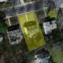 156 Mount Vernon St, Newton MA 02465-2517 aerial view