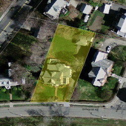 439 Commonwealth Ave, Newton MA 02459-1302 aerial view