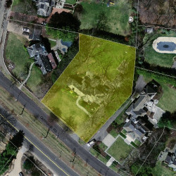 1429 Commonwealth Ave, Newton MA  02465-2829 aerial view