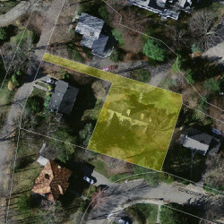 92 Claremont St, Newton MA 02458-1978 aerial view