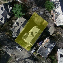 13 Newtonville Ave, Newton MA 02458-1938 aerial view