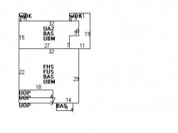 68 Brooks Ave, Newton MA 02460-1508 floor plan