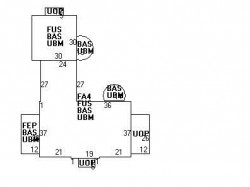50 Green Park, Newton MA 02458-2606 floor plan