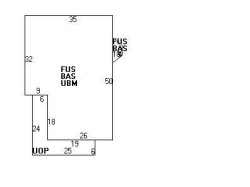 457 Wolcott St, Newton MA 02466-1520 floor plan