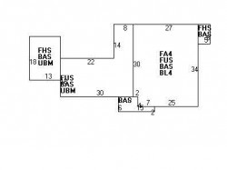 180 Kent Rd, Newton MA  02468-1108 floor plan