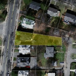 356 Waltham St, Newton MA 02465-1732 aerial view