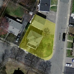 86 Underwood Ave, Newton MA 02465-1024 aerial view