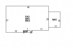 111 Charlemont St, Newton MA 02461-1909 floor plan