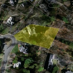 34 Hyde Ave, Newton MA 02458-2311 aerial view